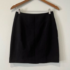 Cleo Petites Black Mini Skirt, Size 2P
